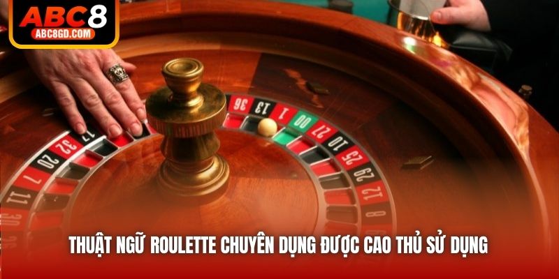 Thuật ngữ Roulette chuyên dụng được cao thủ sử dụng